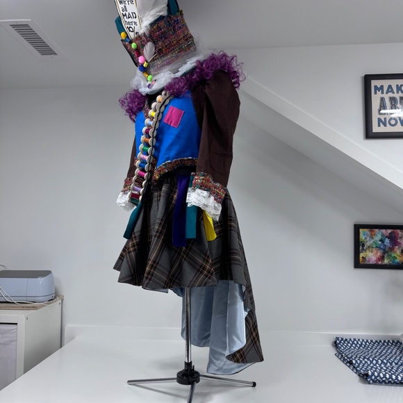 Johnnie Depp styled Mad Hatter costume size 12 - Picture 13 of 13